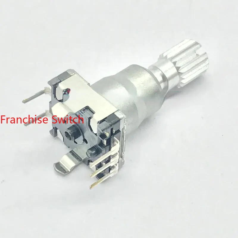 10PCS Encoder EC11 Code Switch 30 Points 15 Pulse 20 Axis Flower Shaft High Life