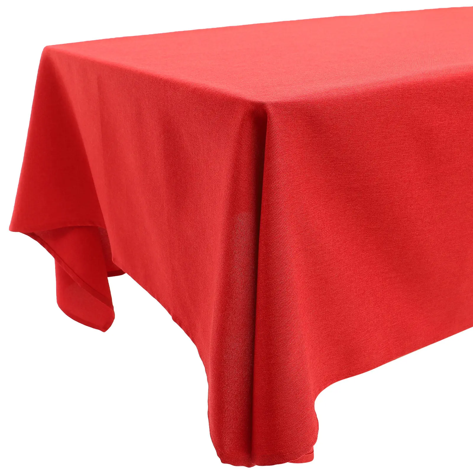 Decorative Waterproof Oil-Resistant Tablecloth Rectangular High-Quality Polyester Dining Cover for Home Party Wedding