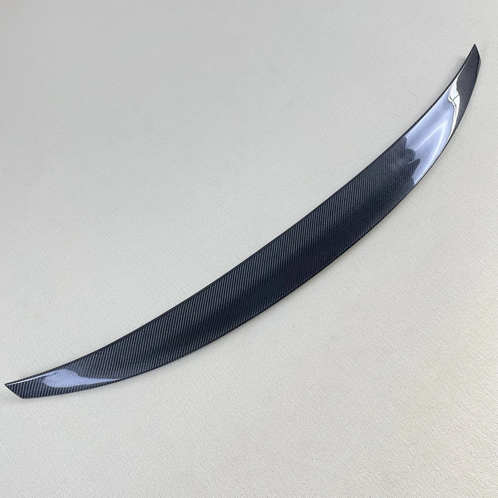 لأودي A6 C7 سيدان HK نمط ألياف الكربون الخلفي سبويلر الجذع الجناح 2012-2016 FRP مزورة الكربون