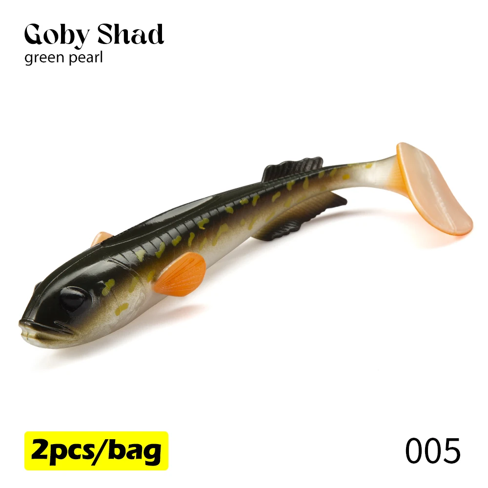 hunt house Hunthouse 3D Grundel Shad Weicher Köder Pro 2 stücke Angeln Sinking 200mm/55g Salzwasser Mit Rassel Silikon leurre Wobbler Für Forelle Hecht 7