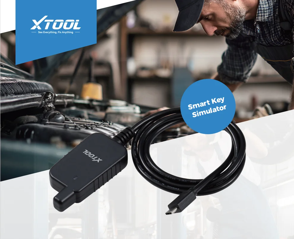 Xtool AnyToyo SK1P Smart Key Simulator für Toyota 8A/4A Smart Key Programmierung & Datensammler, kompatibel mit XTOOL KC100 / KC501 Schlüssel – Detail 2