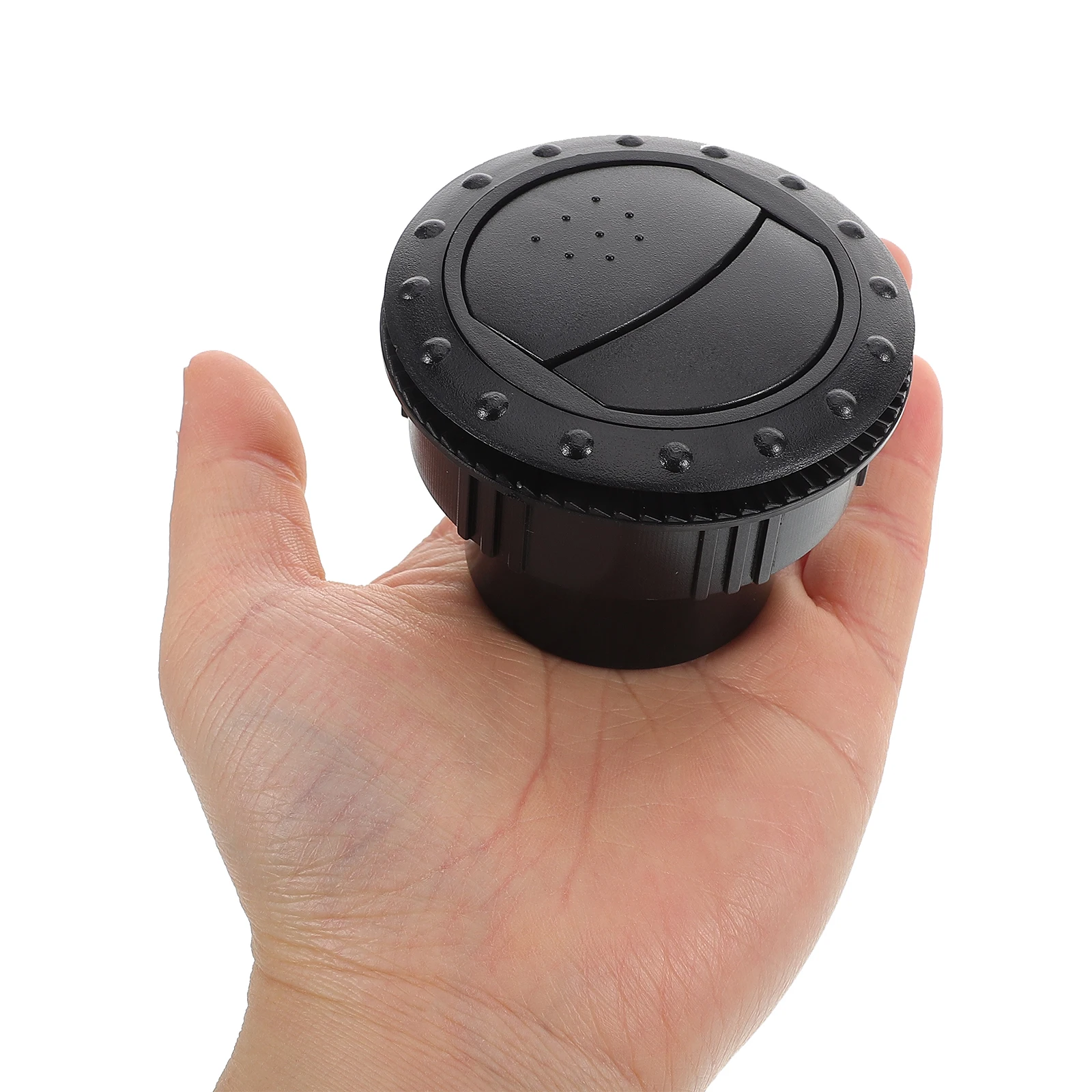 

4 Pcs RV Air Conditioning Outlet Round Vent Knob ABS Material Car Dashboard Extensions Ceiling Air Vent Cover Side Outlet Car