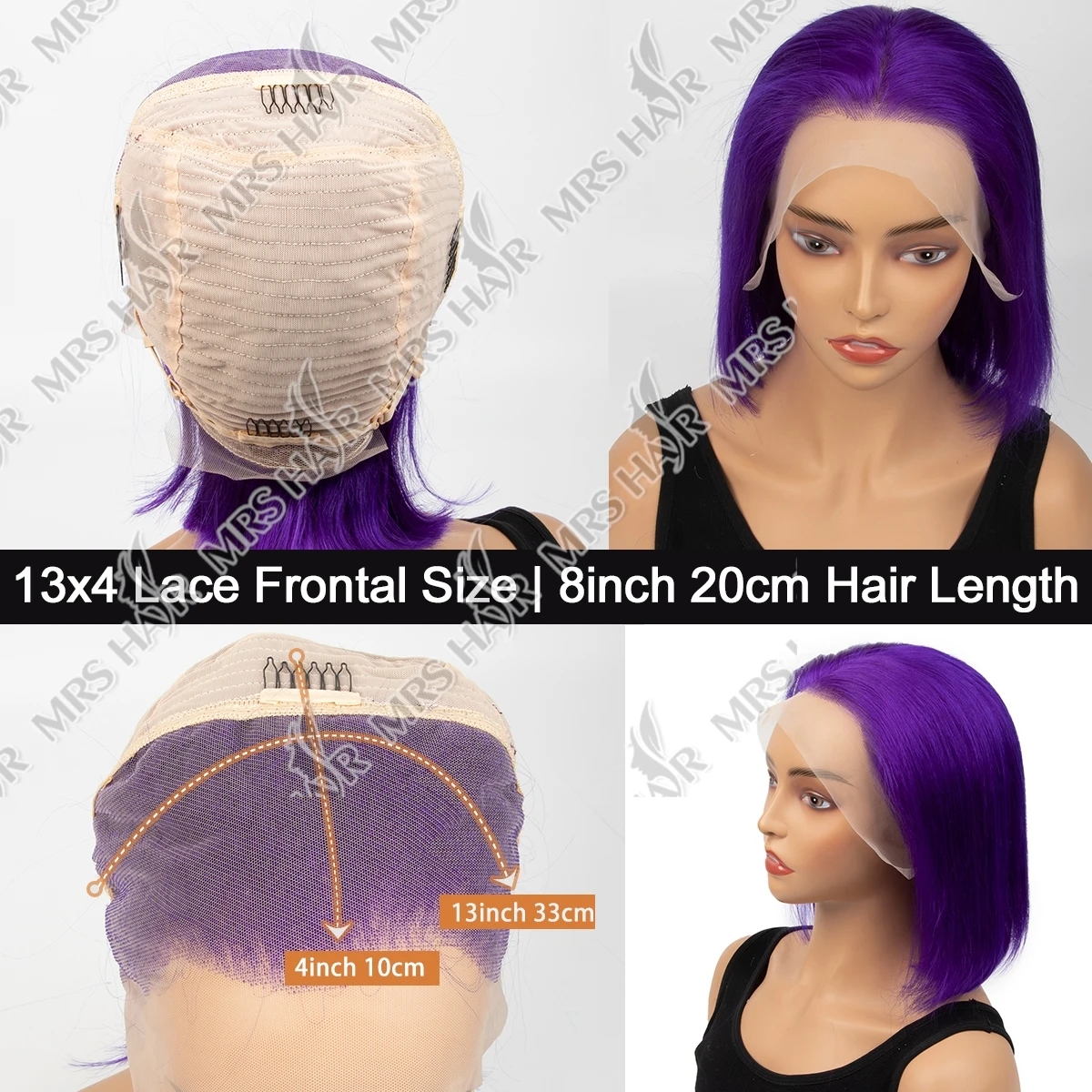 Parrucche Bob senza colla Capelli umani Pre pizzicati 13x4 Parrucca anteriore in pizzo per capelli umani Parrucche per capelli umani gialli diritte a densità 180%