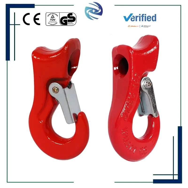durable Grade 80 Forged Choke Hook for Industrial Lifting and Rigging Systems Forming Choke Hitches on Loads