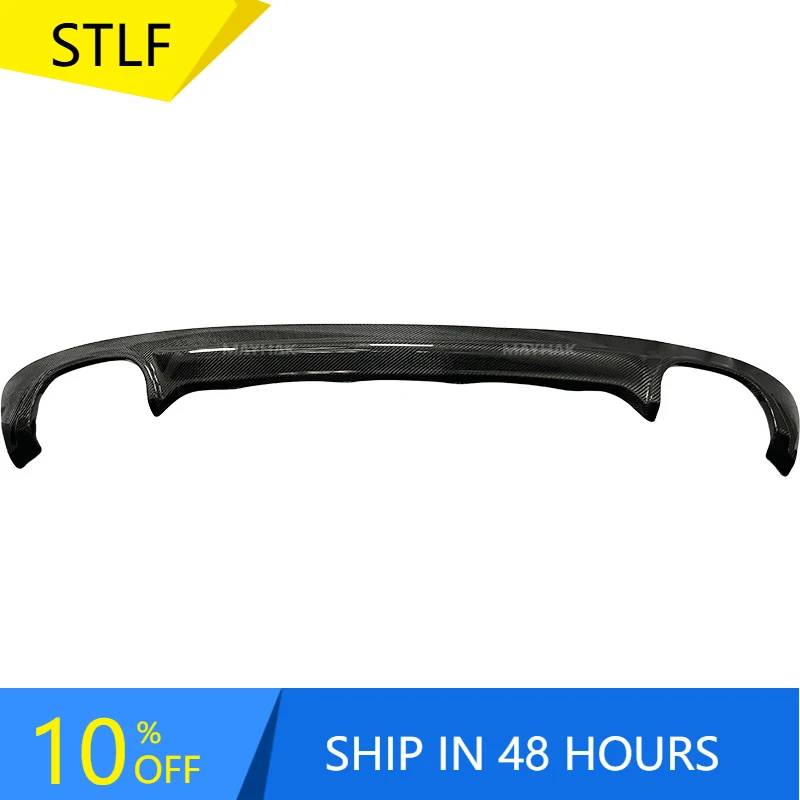 

STLFTop-Quality Back Lip Car Carbon Fiber Rear Bumper Diffuser Rear Lip for BMWSs 7 Series F01 F02 Body Kit