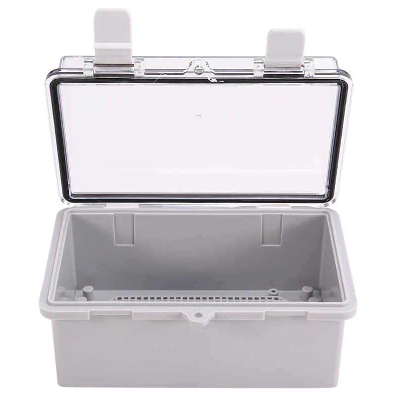 Waterproof Gray Cover Enclosure Junction Box ABS Plastic Outdoor Waterproof Electrical Boxjunction Box 210X130x110mm