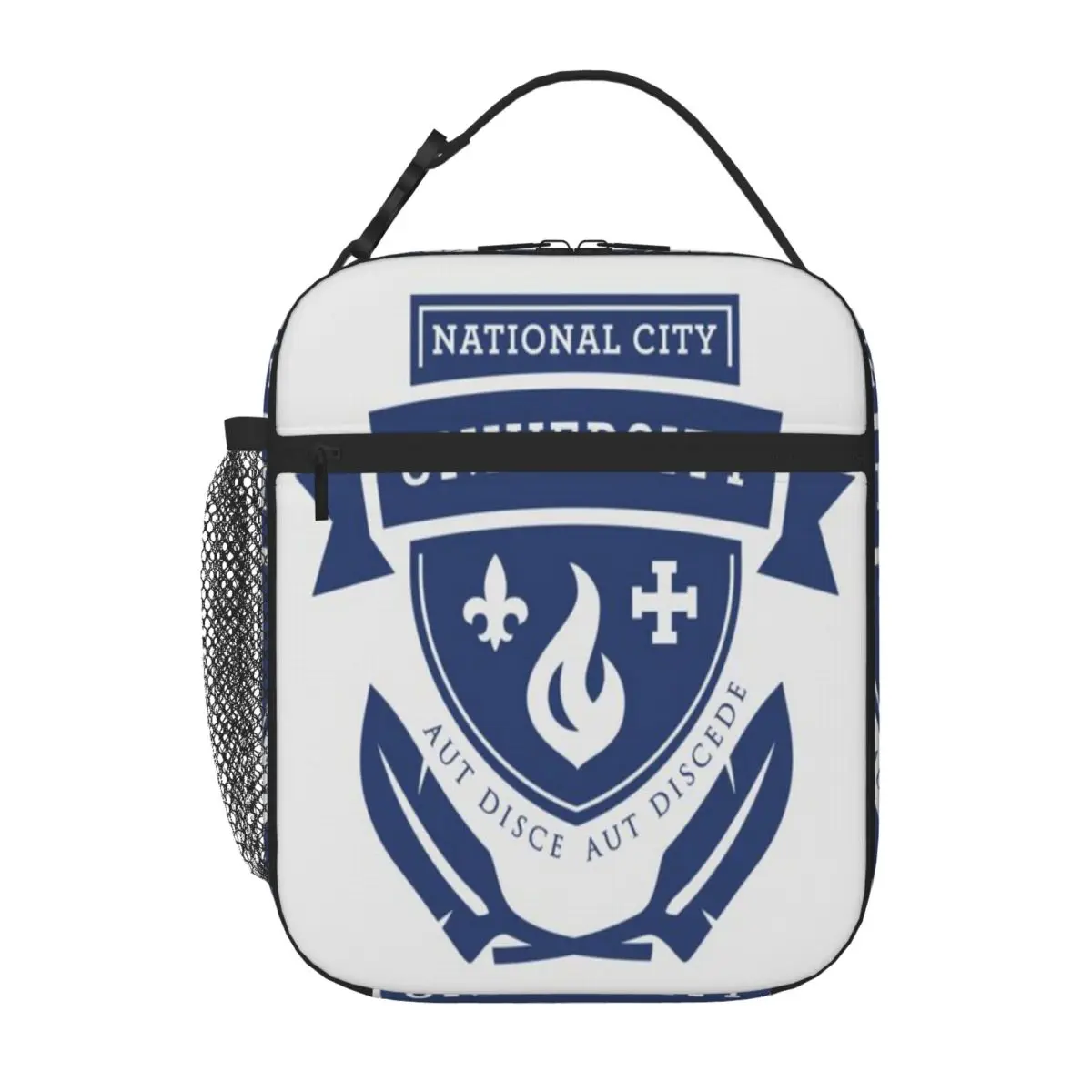 Bestselling National City University Lena Luthor Stylish Outline Thermal Lunch Bag Office Picnic Break Thermal Lunch Bag