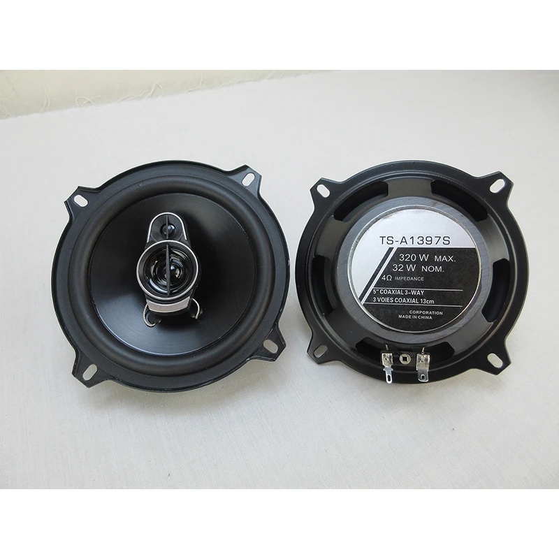 

TS A1397S 5-дюймовый автомобильный аудиодинамик Коаксиальный 5-дюймовый (1 пара динамиков)
