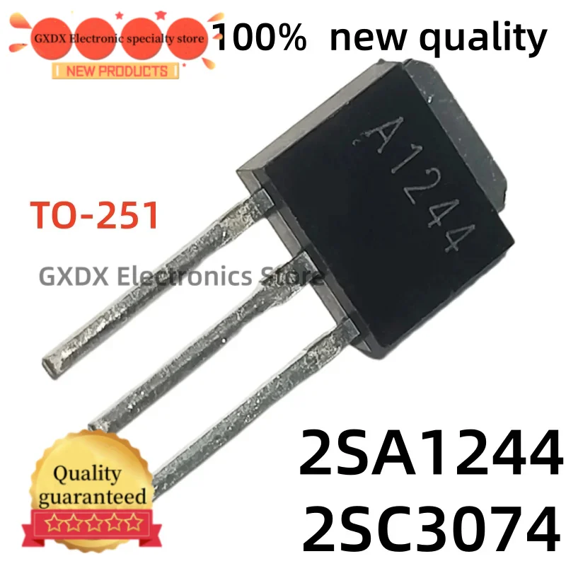 10-20 pieces 100% new 2SA1244-Y 2SC3074-Y A1244-Y TO251 C3074-Y transistor direct insertion TO-251 screen printing