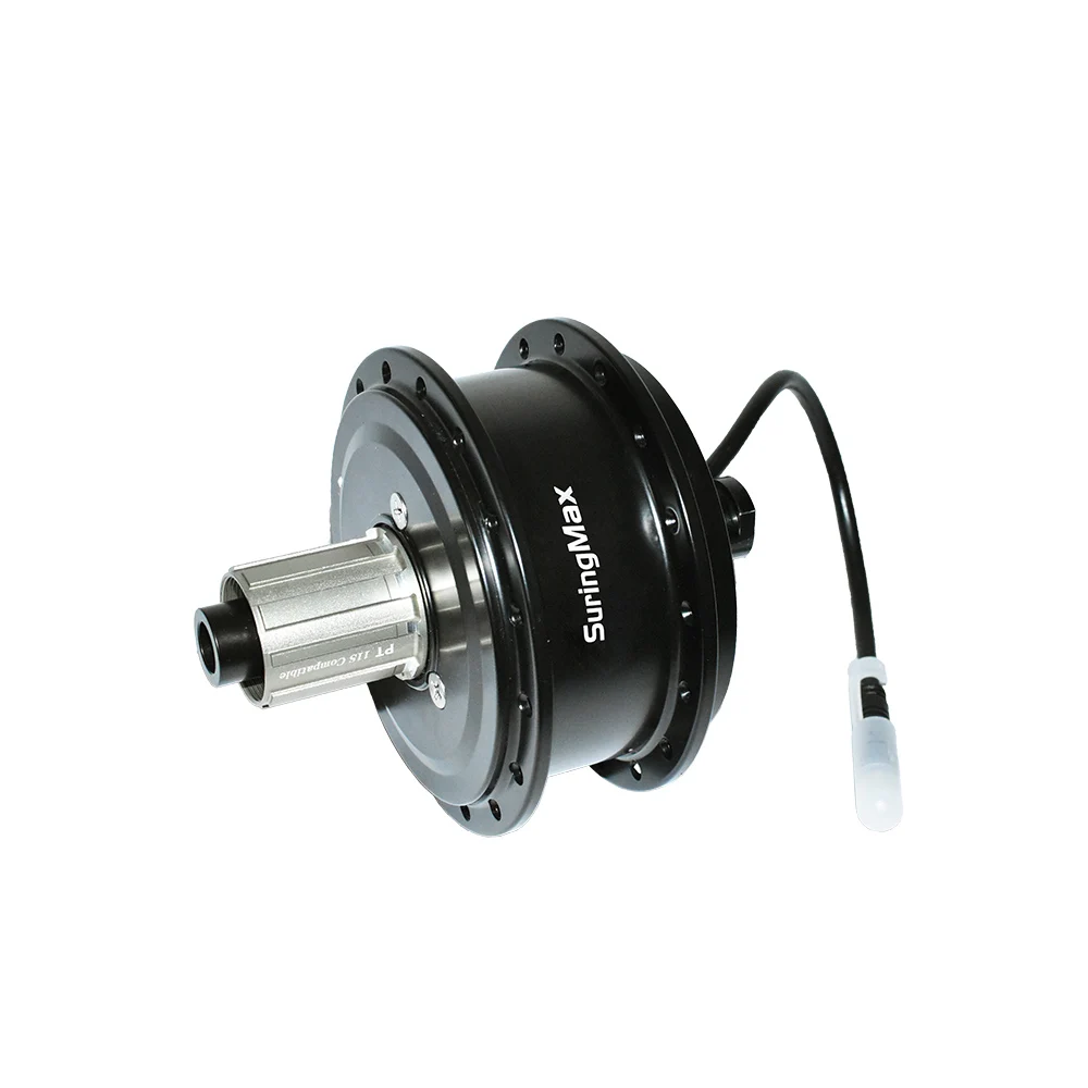 AKM Inner Rotor Hub Motor for Electric Bicycle, Thru-axle Rear Brushless Gear, 36V, 250W, 35N.m, 142mm, Big Torque