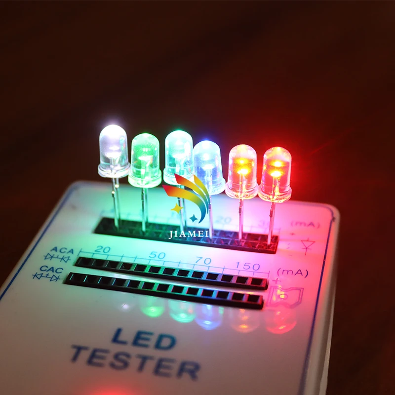 5mm LED Diode Ultra Bright Red Yellow Blue Green White single color 2V 3V Emitting LED
