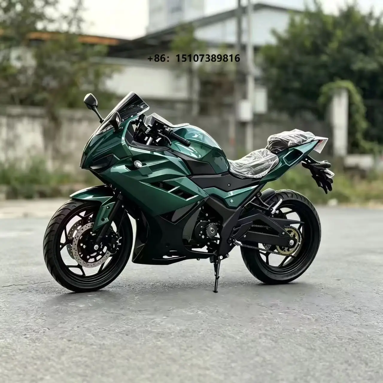 Factory Direct Sell High Speed Racing Electric Motorcycle with 3000W-5000W Motor Long Range (50KM-350KM) Lithium Battery