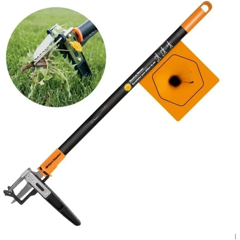 Home.3-Claw Stand Up Weed Puller Tool, Gardening Hand Weeding Tool with 39