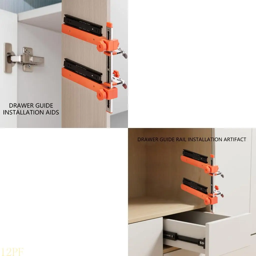 

Эргономичный инструмент для монтажа ящика шкафа 12PF с зажимом для измерительной шкалы