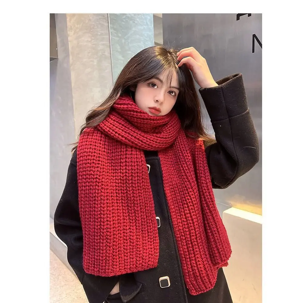 Couple Warm Neck Cover Bib Thermal Neck Warmer Thickening Fashion Winter Scarves Windproof Warm Tube Men Women