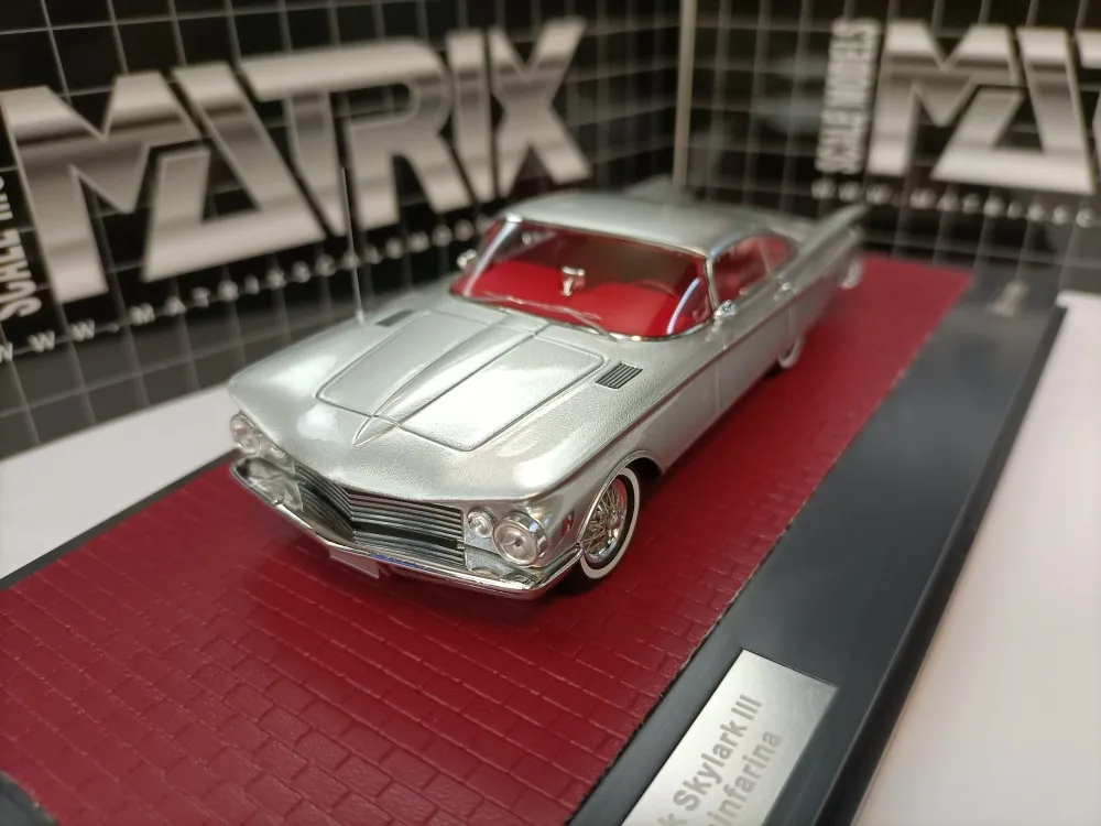 Matrix 1:43 Skylark III XP75 Pininfarina 1959 Vintage Car Simulation Limited Edition Resin Metal Static Car Model Toy Gift