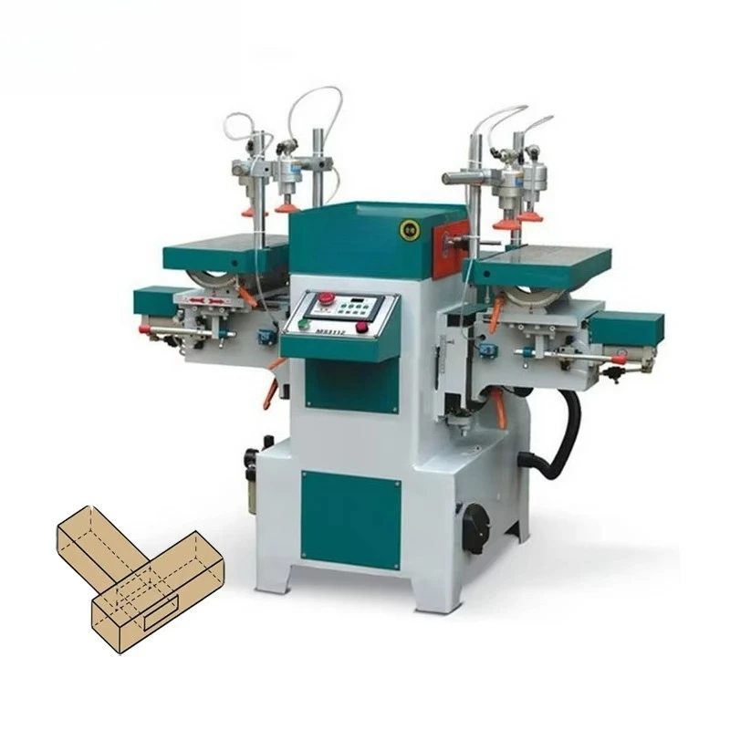 NEWEEK Made in China for Furniture Woodworking Mortise Tenon Door Wood Tenon Tenoning Machine