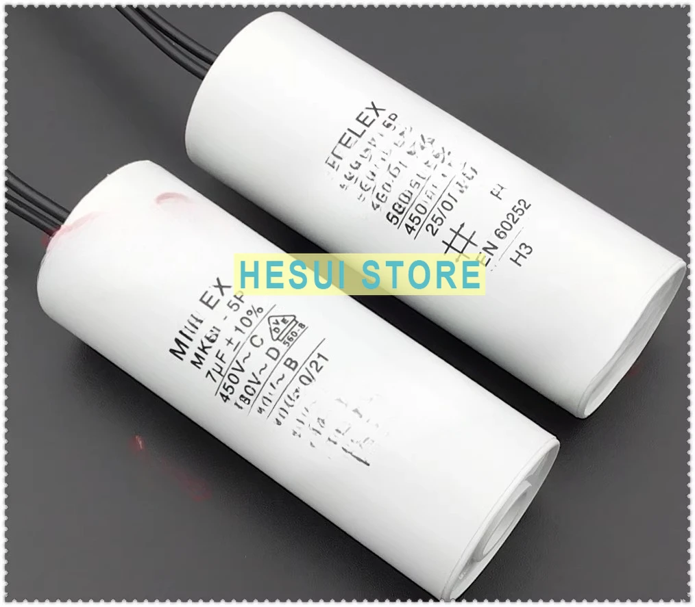 7uF 450-500VAC MIFLEX MKSP-5P motor runs starting capacitors