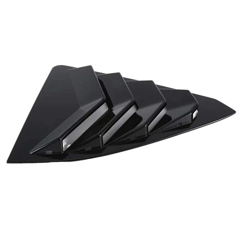 1 par de tampa da persiana da janela lateral traseira do carro para toyota lexus es 350 300h lado ventilação ar colher obturador defletor guarnição capa