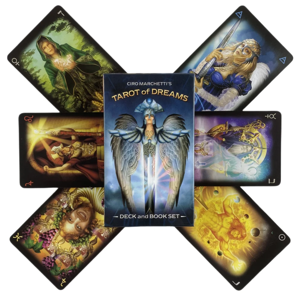 Tarot Of Dreams Cards A 83 Deck Oracle English Visions Divination Edition Borad Playing Games