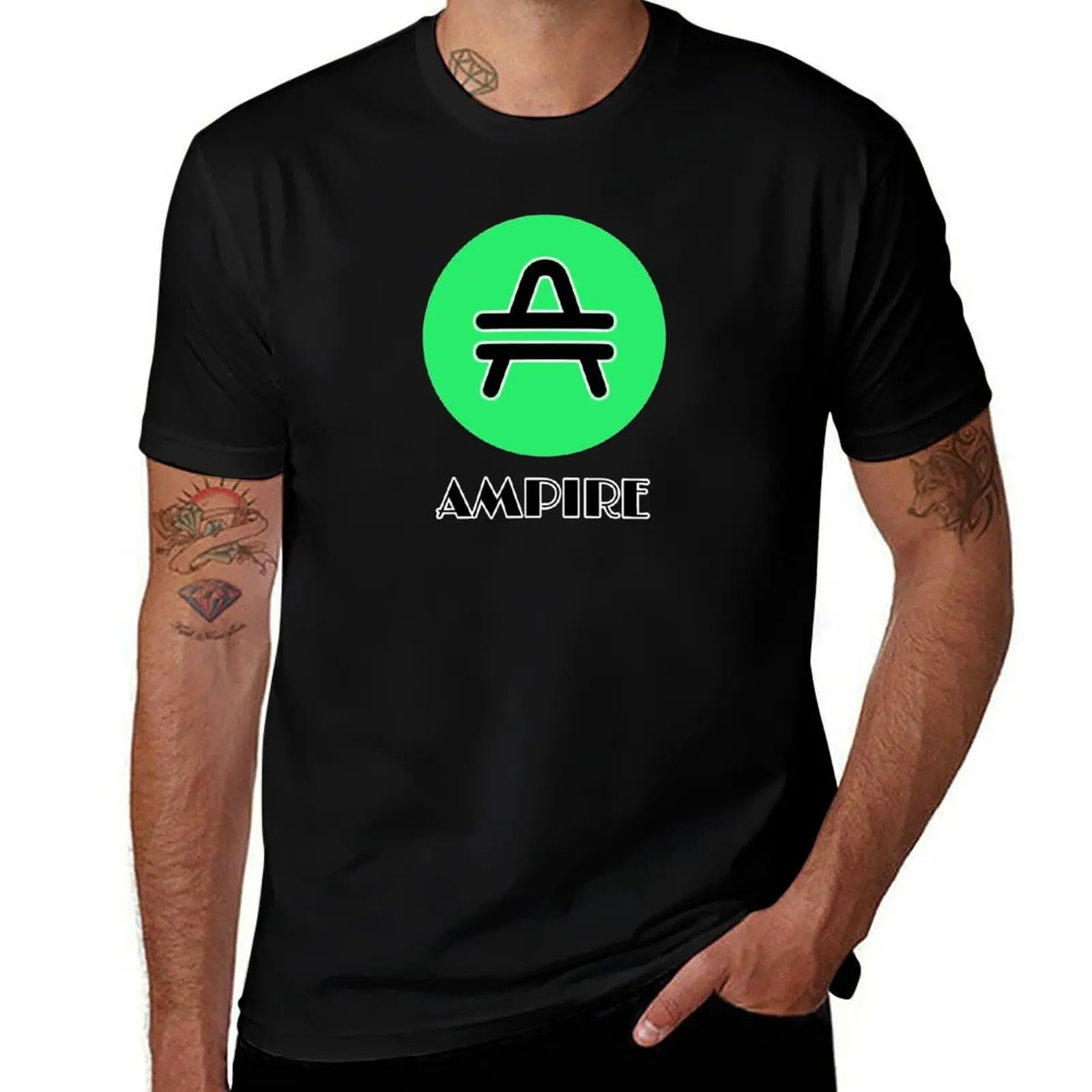 Ampire Amp Token (Green) T-Shirt Industrial Work Tee Shirt