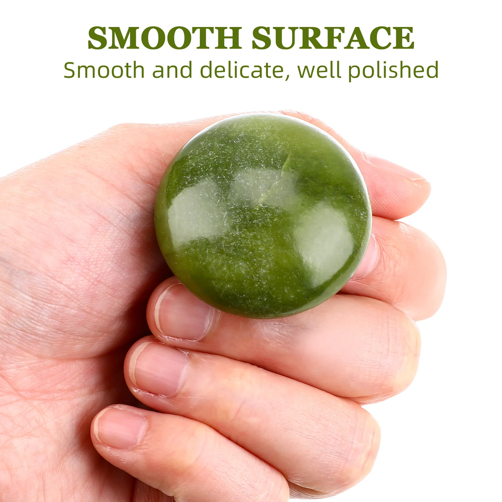 2 قطعة أحجار تدليك الفطر مدلك تجميل الوجه المحمولة أداة العلاج الساخن الباردة لاسترخاء الجلد السموم