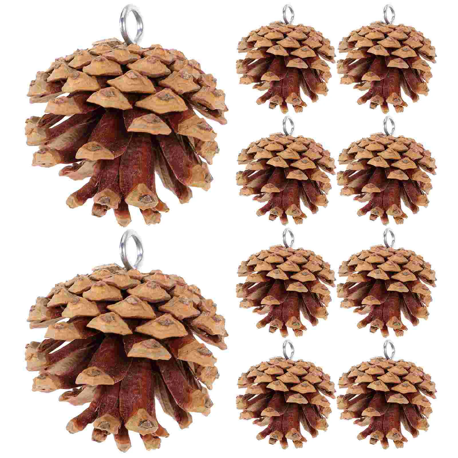 Parrot Chewing Toy Bird Pine Cone Suspending Birds Hangable Cones Funny Hanging