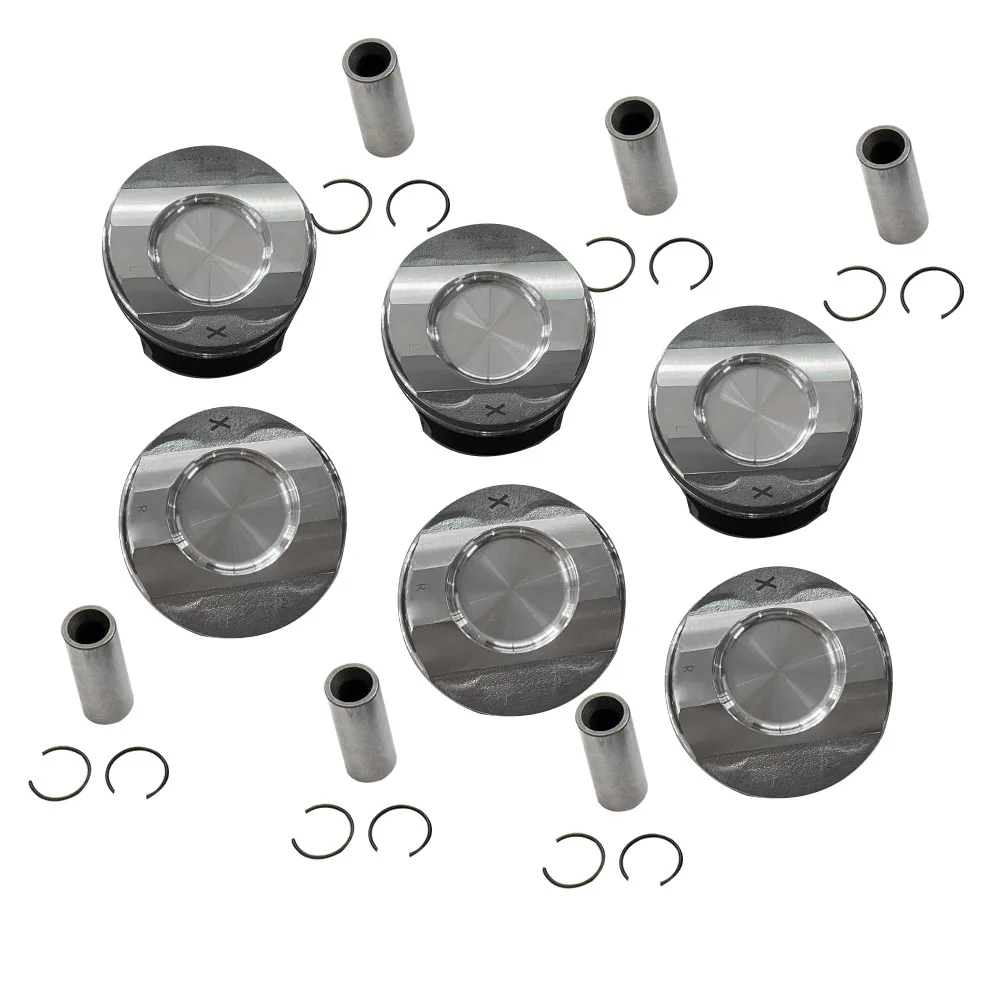 6PCS Engine Pistons Rings Φ92.9mm For Mercedes-Benz ML350 E350 W212 W166 3.5L V6