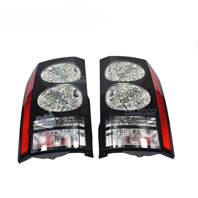 Rear BLACK Led Tail Lights For Land Rover LR3 LR4 Discovery 3 & 4 Pair Rear Lamp Rear Light LR052395 LR052397custom