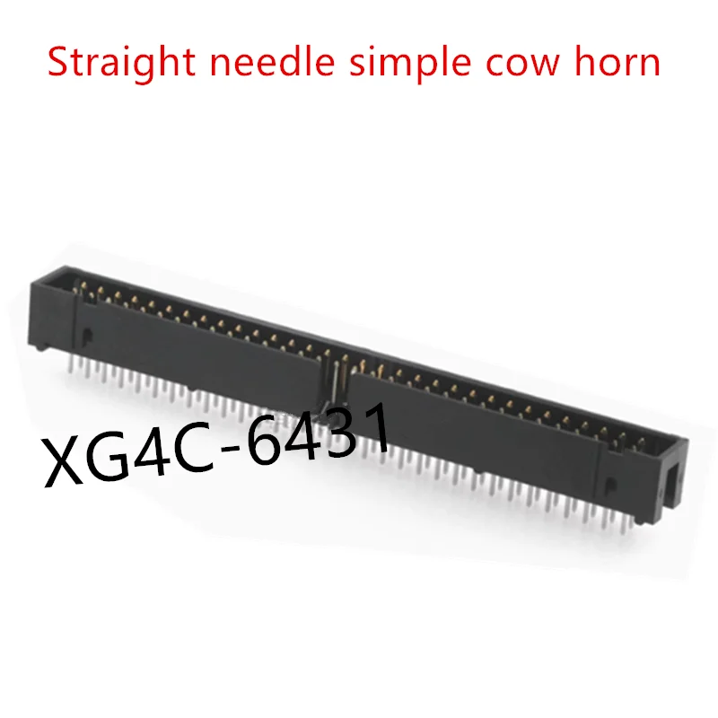 5PCS/Lot   XG4C-3431 、XG4C-4031 、XG4C-5031 、XG4C-6031 、XG4C-6431   2.54mm   New Straight Needle Simple Horn Connector