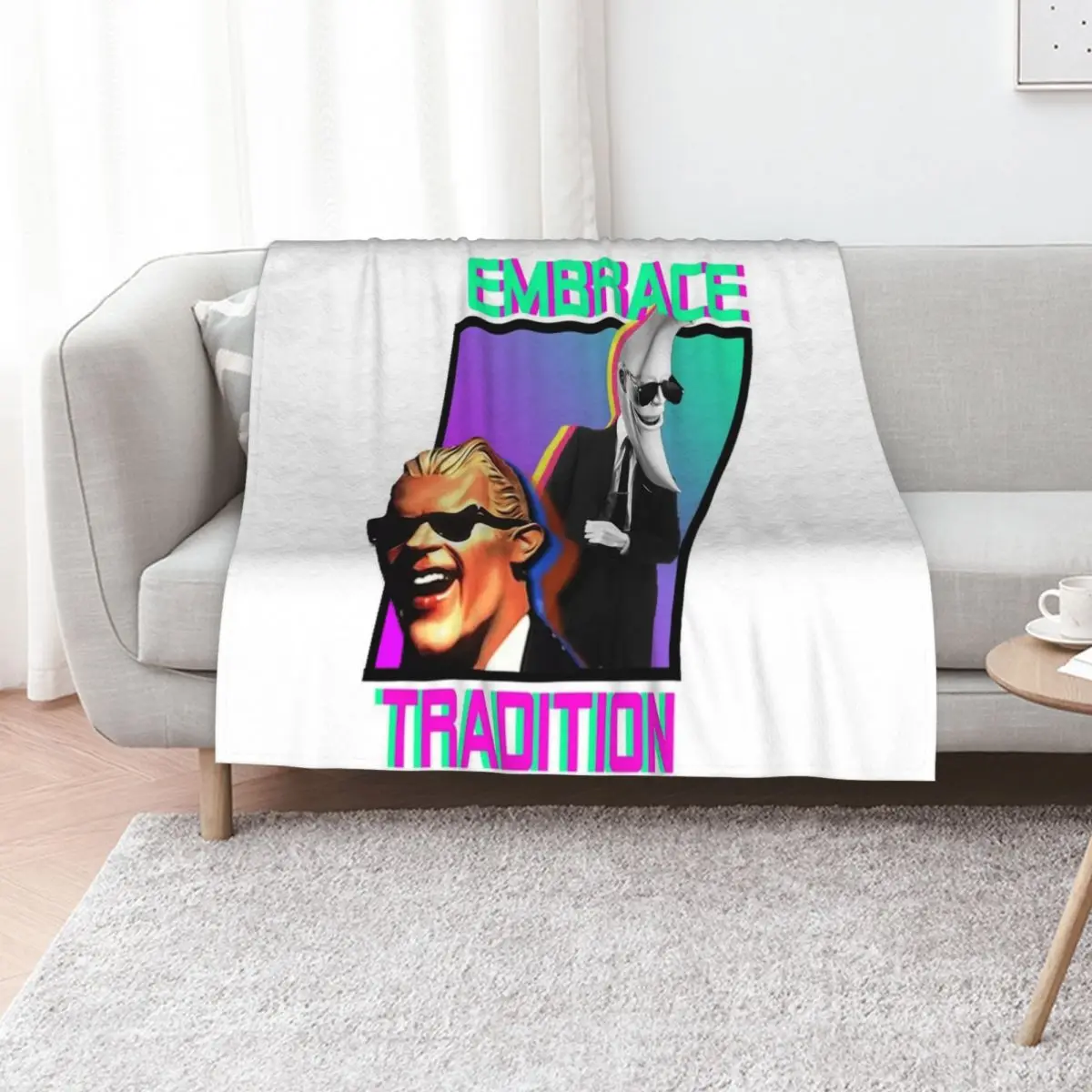 EMBRACE TRADITION Throw Blanket Nap Hair Quilt Warm Cute Luxury Brand Blankets