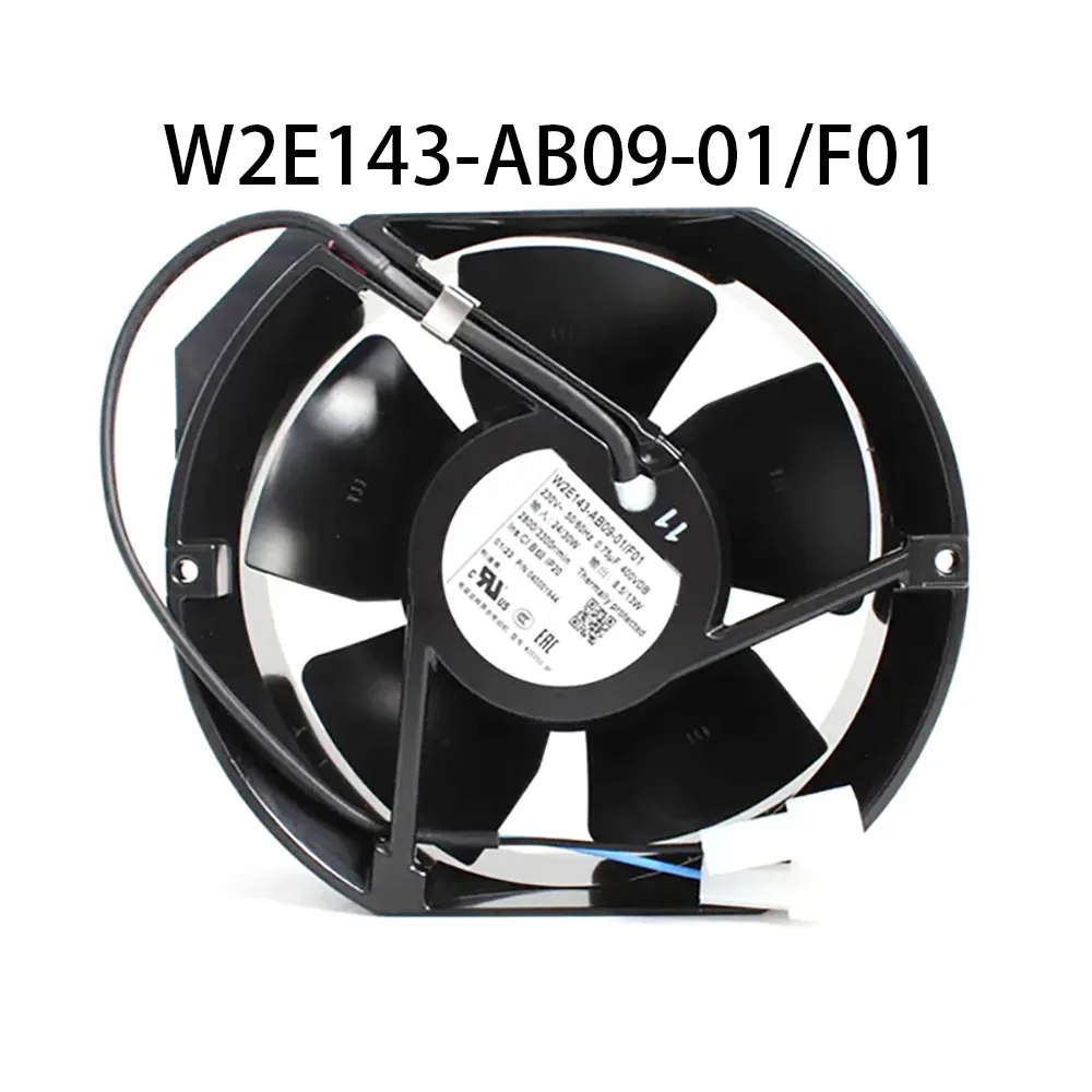 

High-Airflow Axial flow Fan 172*150*51MM W2E143-AB09-01/F01 230V 24/30W Case Cooling