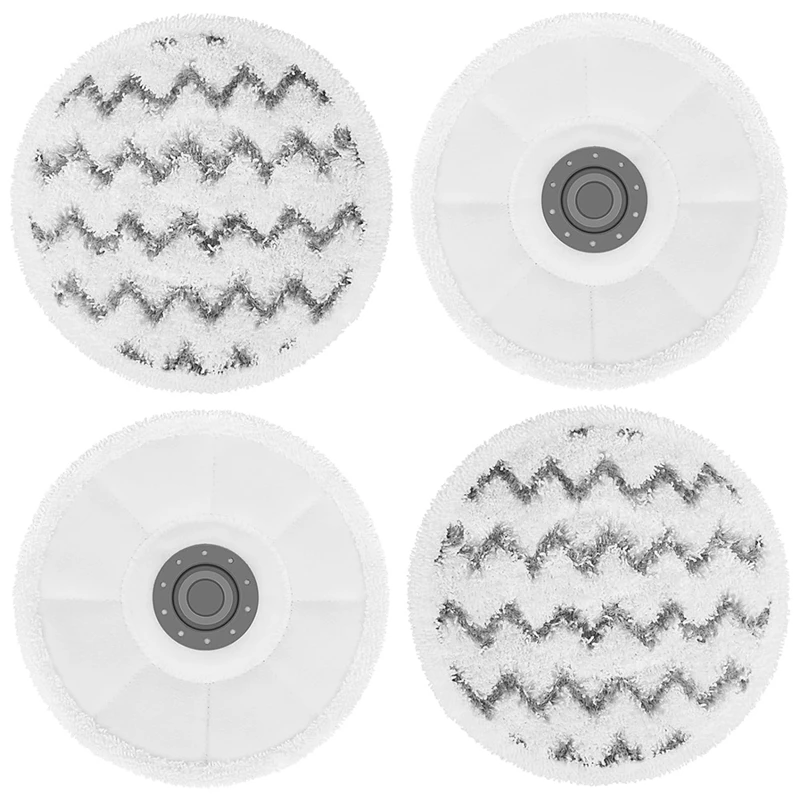 Mop Pads For Bissell Spinwave Smartsteam Scrubbing Steam Mop 3897A 3712C 3712W Rotating Mop Replacement Pads