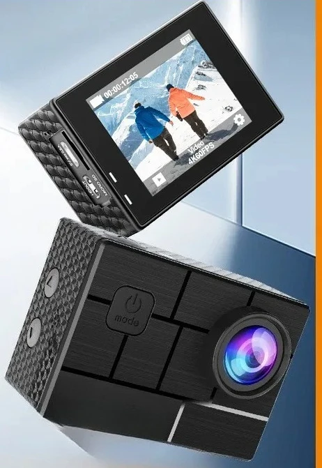 4K sports camera anti-shake high definition wifi outdoor skiing cycling fishing sports camera