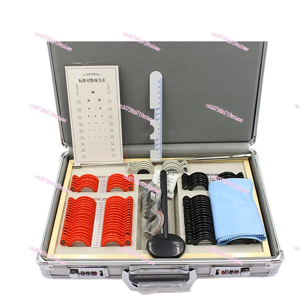 

Glasses Device. 104 Piece Insert Box. Eye-Detecting Lens Test Piece