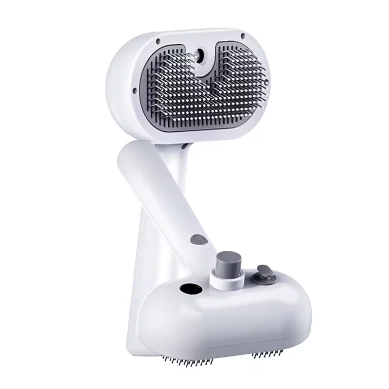 Pet Spray Comb Cat Hair Detach Knots To Remove Floating Hair Comb One Click Hair Removal Pet Comb Cat Accessories Clean
