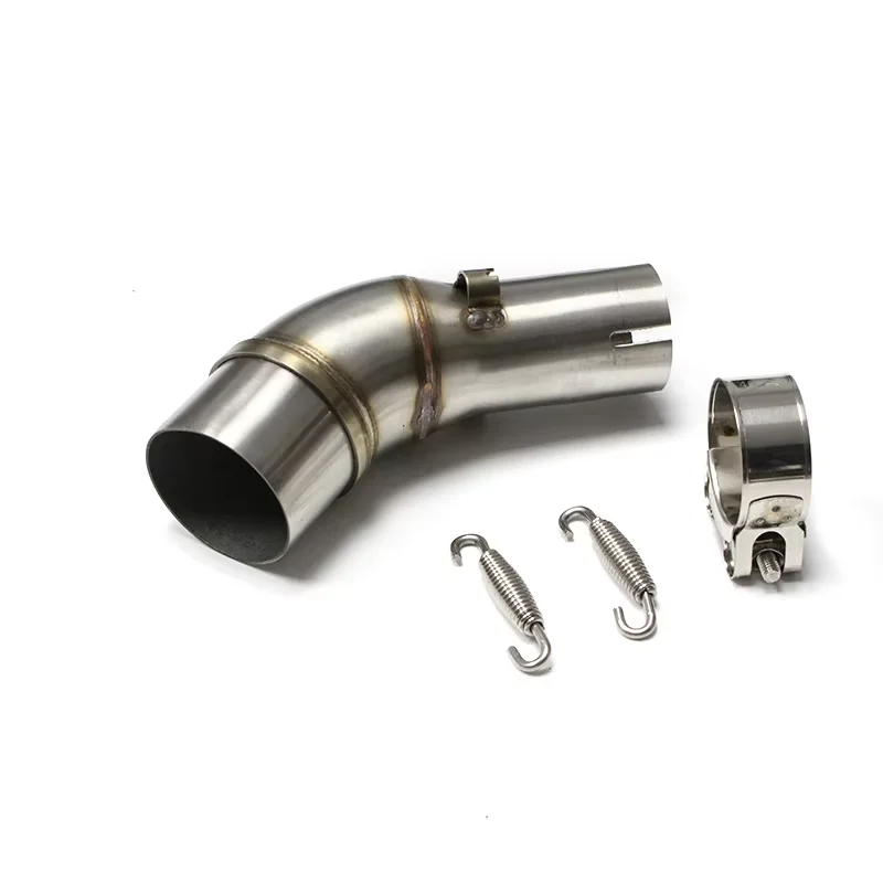 

Для Yamaha YZF R3 R25 MT03 MT25 YZFR3 мотоциклетная выхлопная труба среднего звена, соединительная труба 51 мм, выхлопная труба глушителя мотоцикла