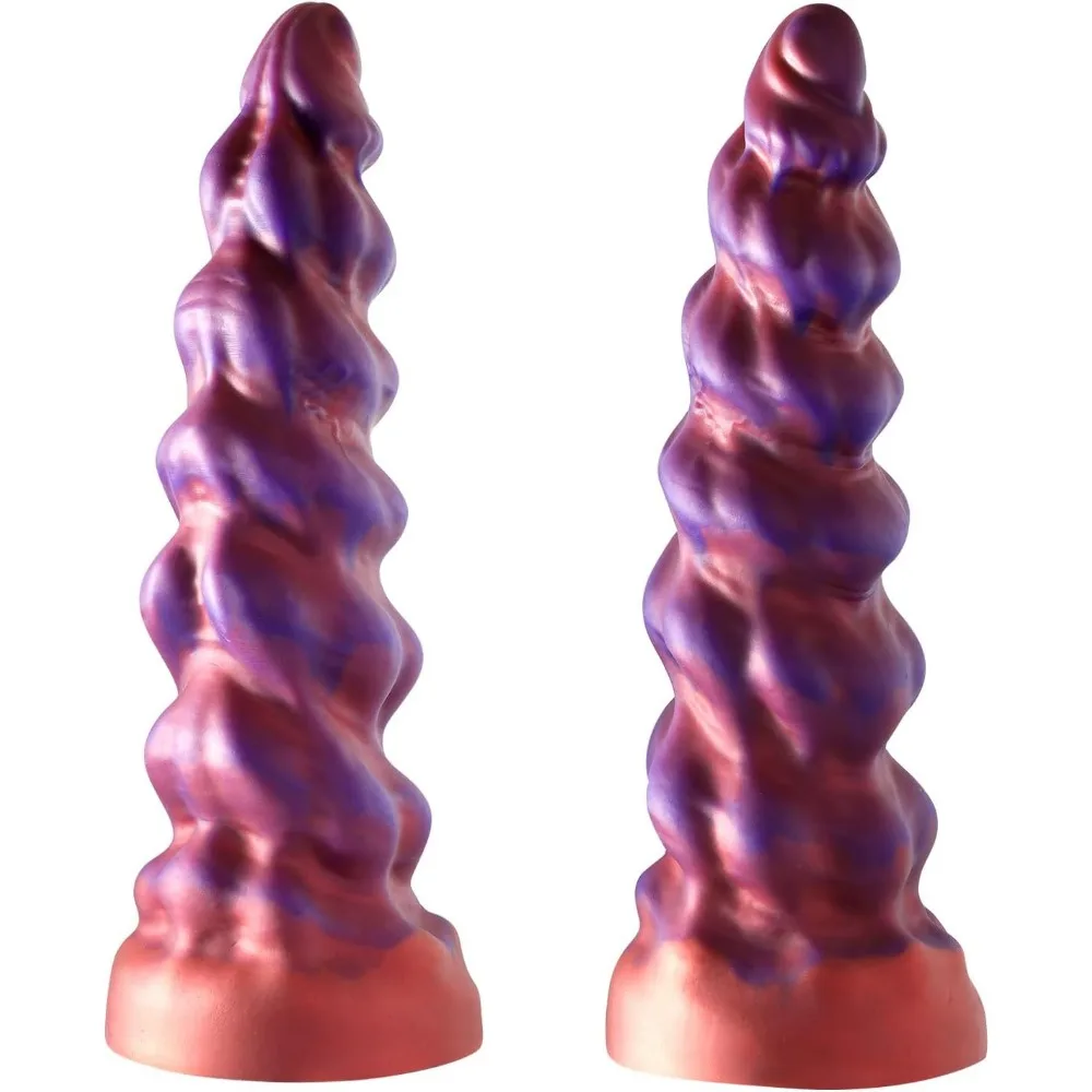 Grande vibrador de fantasia de silicone de 15,6 polegadas com ventosa, brinquedo anal extra grande inspirado em dragão