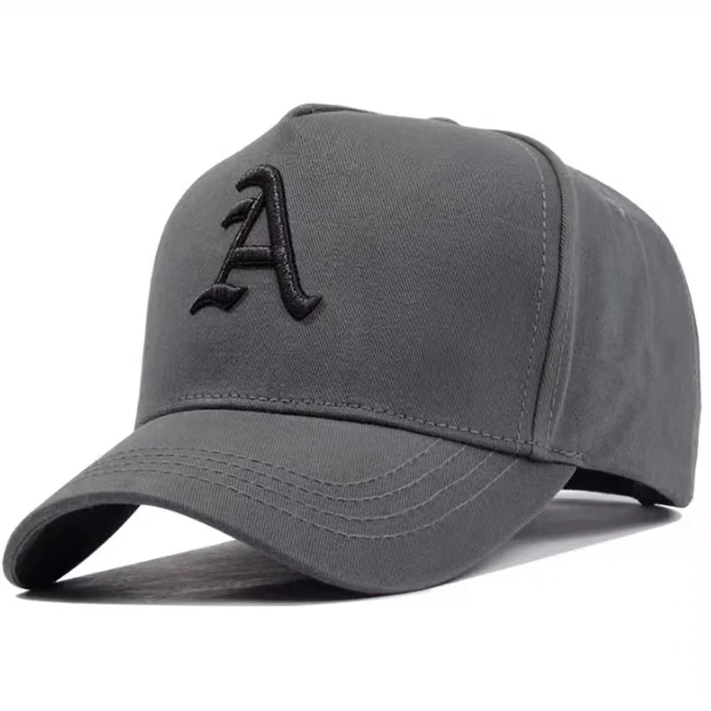 Unisex-Baseballmützen mit Buchstaben-Stickerei, für Frühling und Herbst, für den Außenbereich, verstellbare Freizeithüte, Sonnenschutzhut – Detail 9