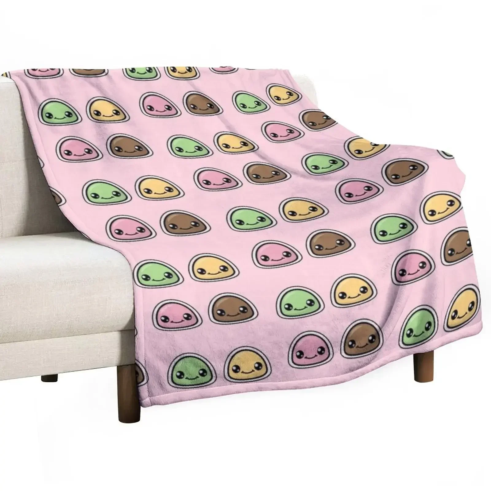 Happy Mochi Throw Blanket Blankets For Baby Comforter Hair Blankets