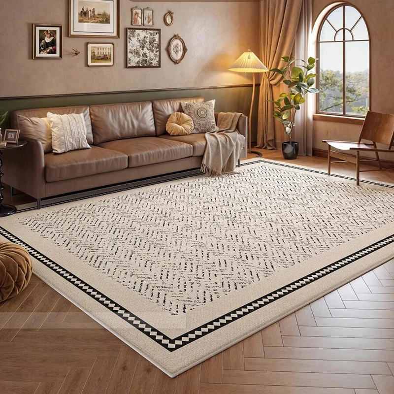 

Vintage Chinese Style Living Room Carpet Dirt-resistant Area Rug for Bedroom Large Customize Simple Home Floor Mat Study Carpets