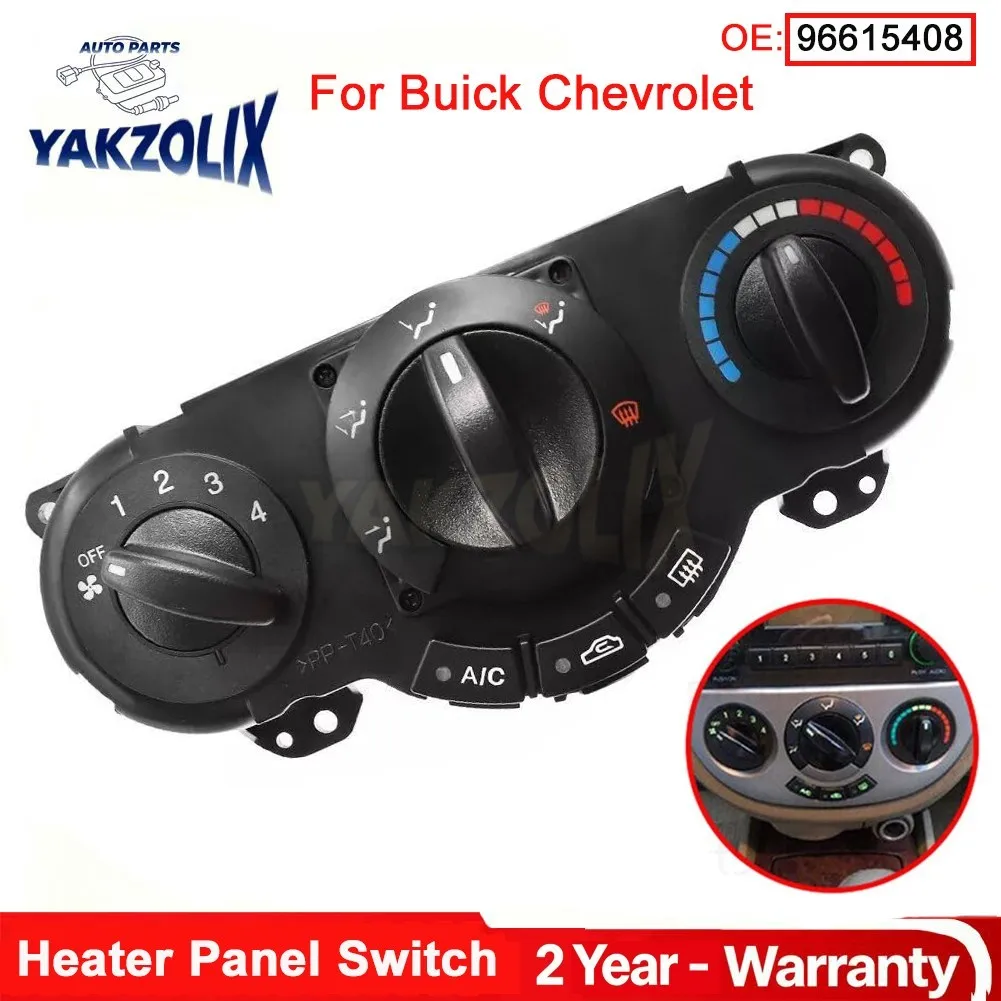 

For Buick Excelle HRV Chevrolet Optra Daewoo Lacetti Nubira 2003 - 2012 Air Conditioner AC Heater Control Switch Assy 96615408