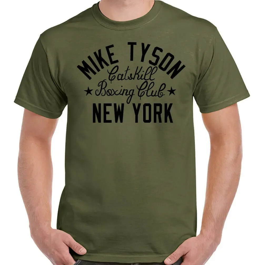 Short Sleeve T Shirt New Size S-5XL Mike T-Shirt Tyson Men's Boxen Iron Club Fitness Mma Training Cotton O-Neck oversized Style