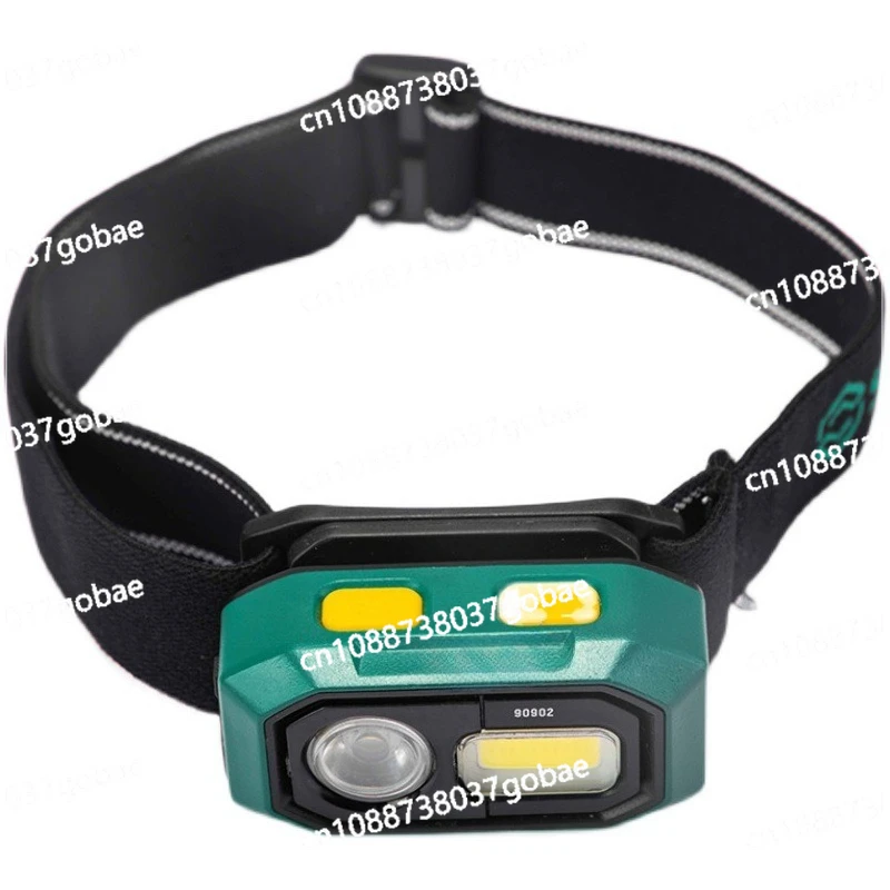 

Фара Сильный свет, перезаряжаемый на голову, уличный светильник для рыбалки, литиевая батарея, светильник для ночной рыбалки