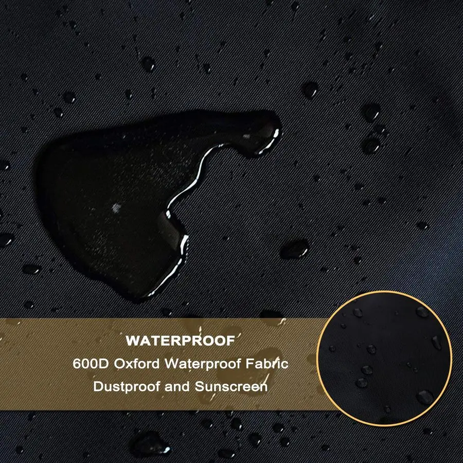 zaagafdekking, waterdichte tafelzaagafdekking met hoge dichtheid, draagbare tafelzaagafdekking voor buiten, W35D27H38.