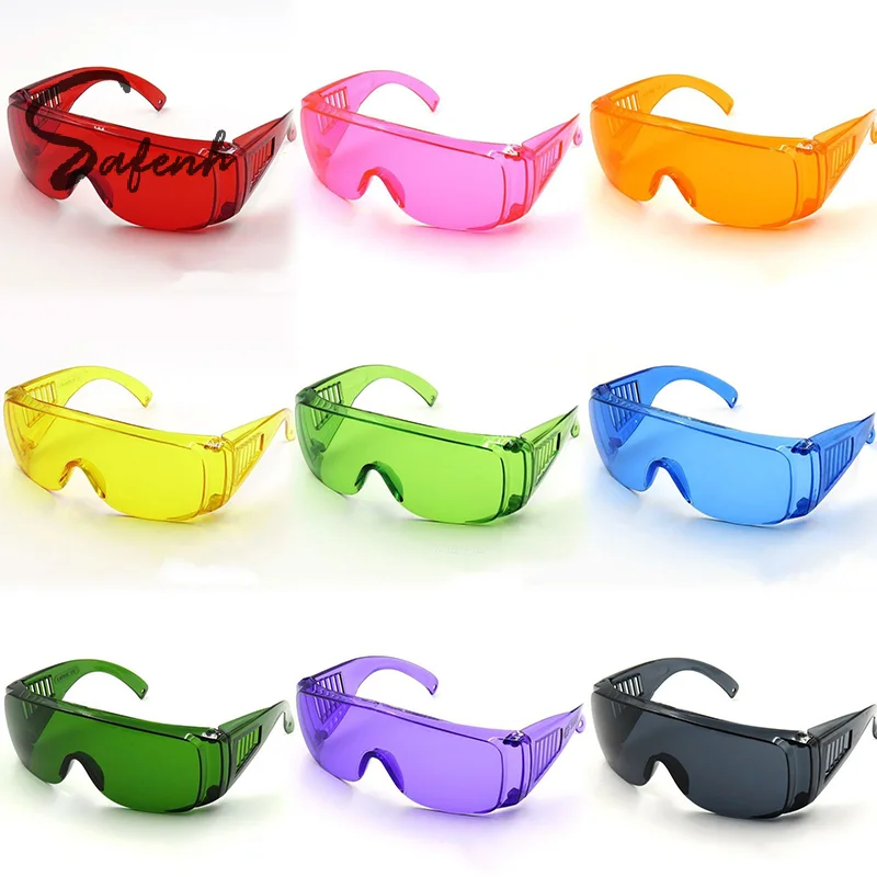 Dental Eye Protection Glasses For Dental Lab Goggle Eyewear Glasses Waterproof Multicolour Curing Light UV Teeth Whitening Tool