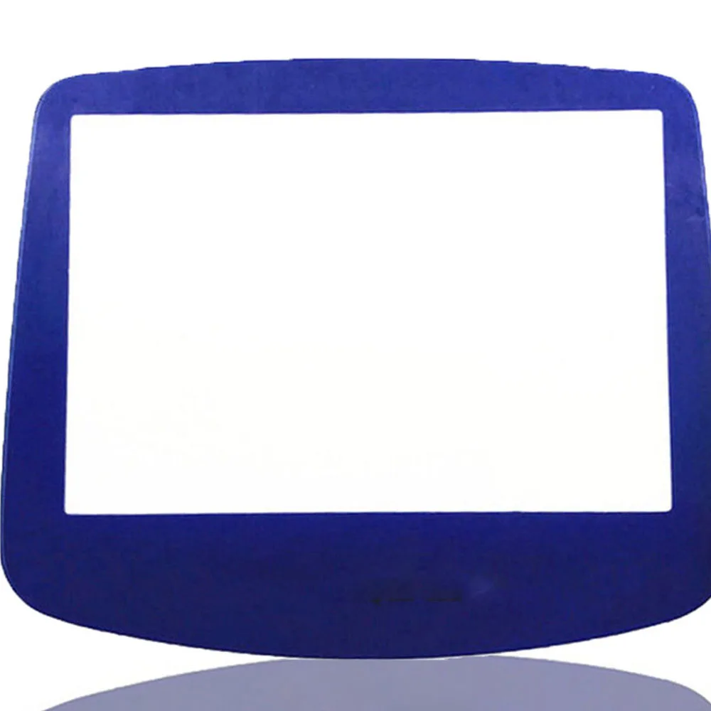 GBA Blue Screen Glass Lens Replacement Protective Spares For Game boy Advance Console Parts