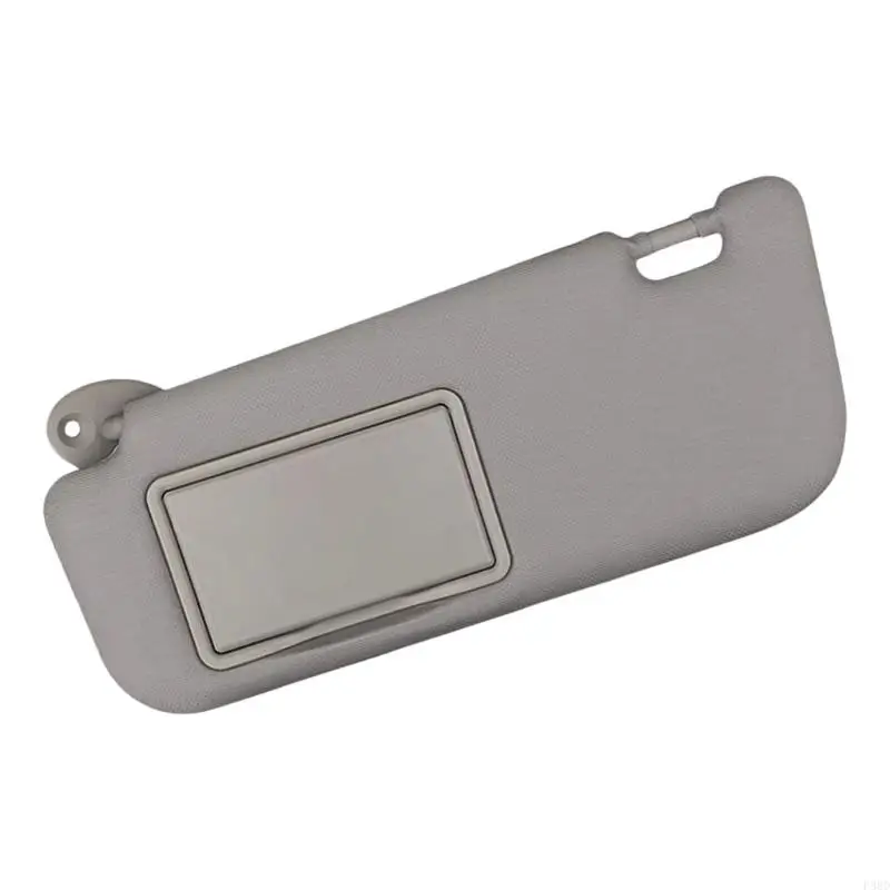  Car Interior Shade Panel with Mirror, Gray PVC Part for Routine Commute Use for 2014-2022 Vehicles Daily