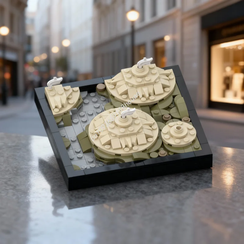 

229pcs MOC Classic Skara Brae Village Model Building Blocks Architecture Christmas Gifts DIY Toy Education Idea Creative