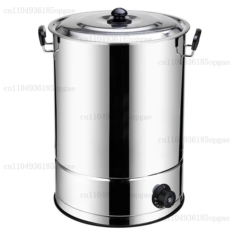 Stainless Steel Electric Hot Water Bucket Large Capacity Automatic Water Boiling Barrel Insulation